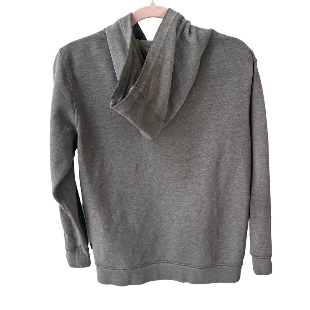 VANS Hooded Sweatshirt Size L Grey Pullover Hooded Streetwear Skater - Picture 3 of 8